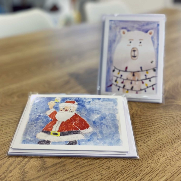 Dementia Jersey Christmas Cards 2024