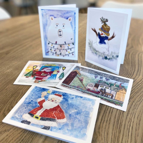 Dementia Jersey Christmas Cards 2024