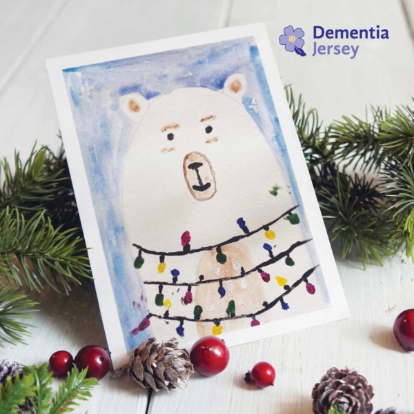 Dementia Jersey Christmas Cards 2024