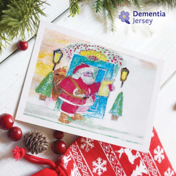 Dementia Jersey Christmas Cards 2024