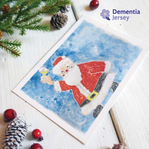 Dementia Jersey Christmas Cards 2024