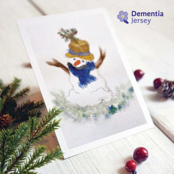 Dementia Jersey Christmas Cards 2024