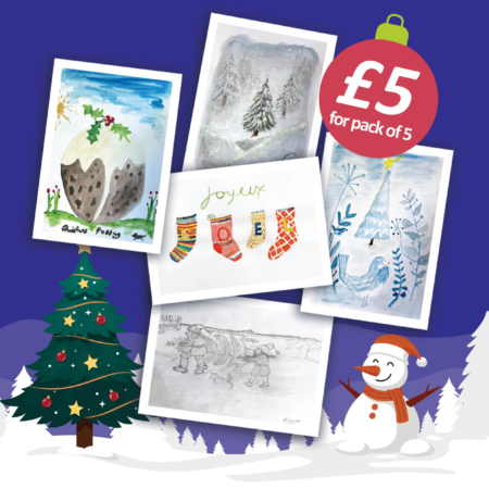 Dementia Jersey 2025 Christmas Cards