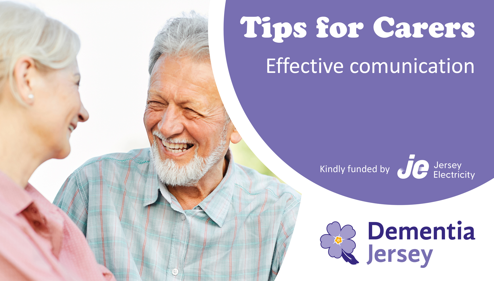Dementia Jersey Video Tips for Carers Effective communication