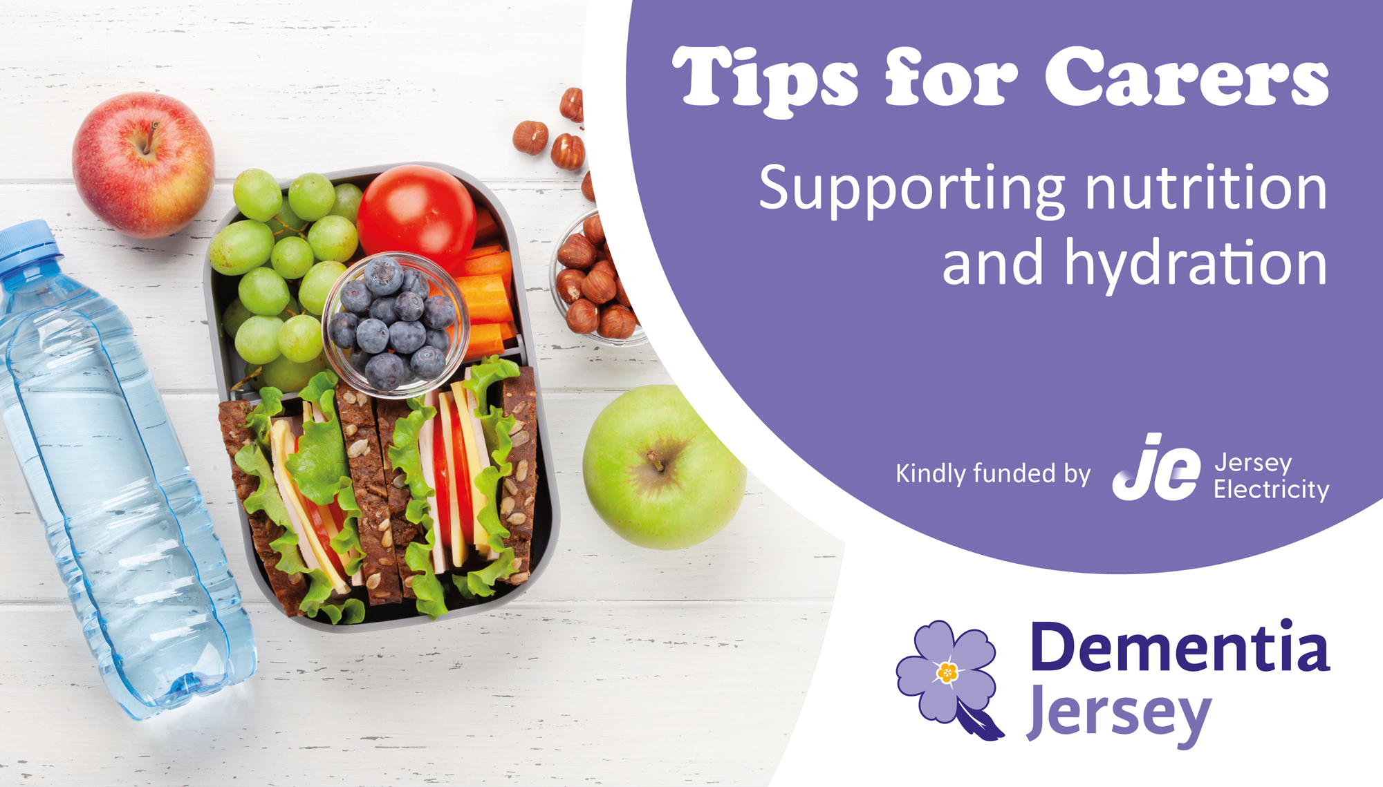 Dementia Jersey Video Tips for Carers Supporting nutrition and hydration