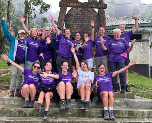 Dementia Jersey Kilimanjaro Trek