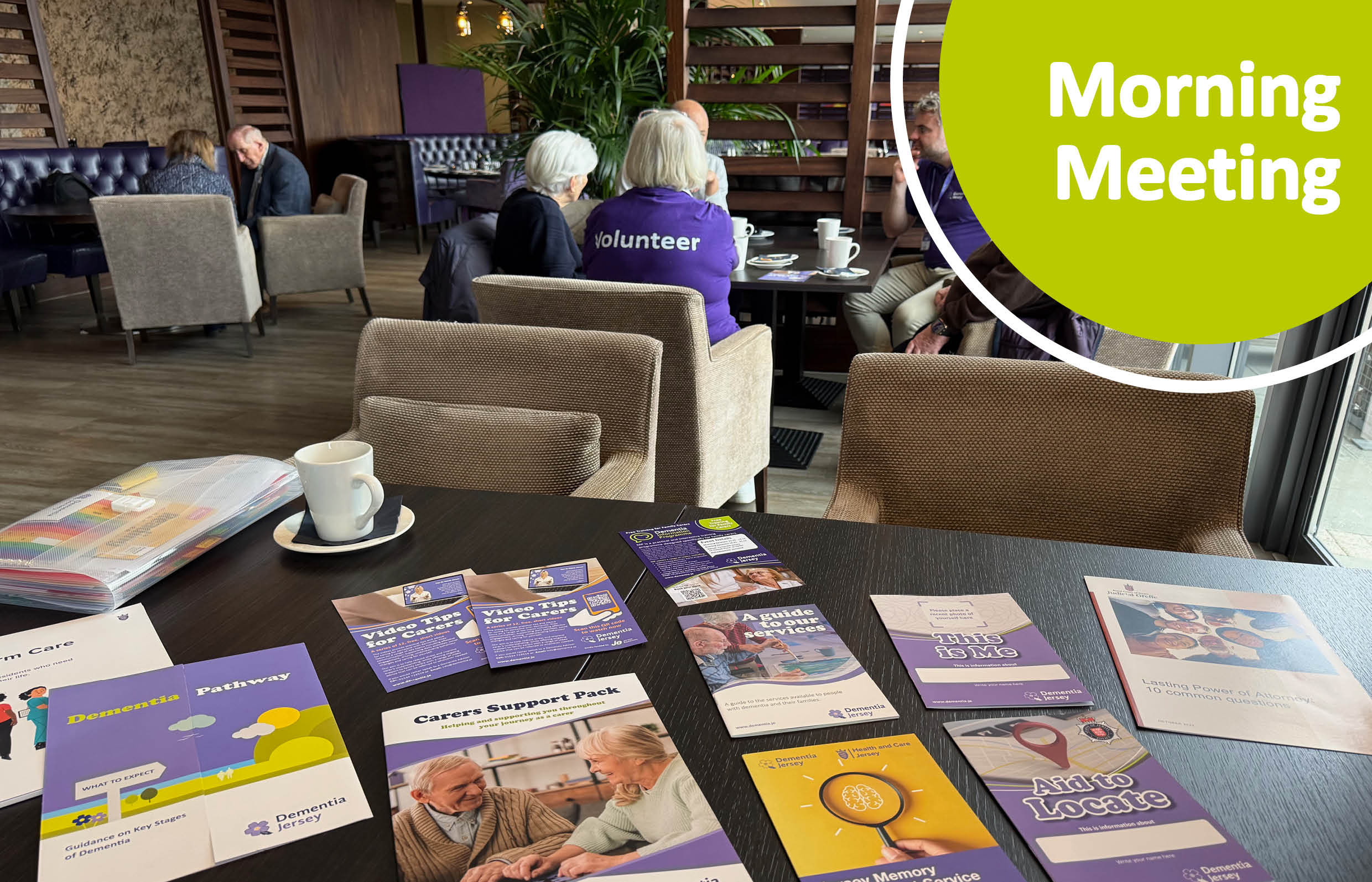 Dementia Jersey Carers Support Group Meeting at the Radisson Blu Hotel