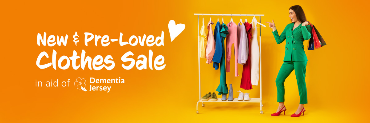 Dementia Jersey Pre-Loved clothes pop up event 2026